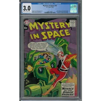 Mystery in Space #53 CGC 3.0 (C-OW) *2086114002*