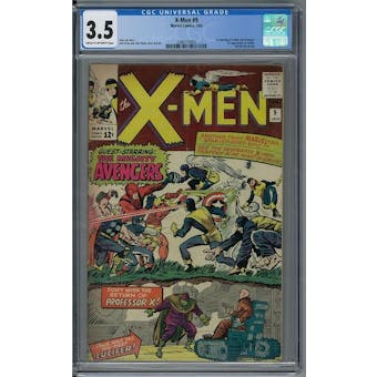 X-Men #9 CGC 3.5 (C-OW) *2086114003*