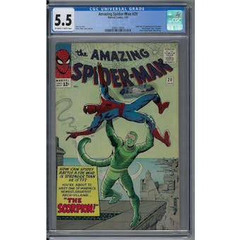 Amazing Spider-Man #20 CGC 5.5 (OW-W) *2086114004*