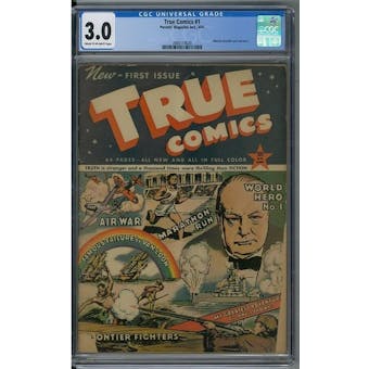 True Comics #1 CGC 3.0 (C-OW) *2086114020*