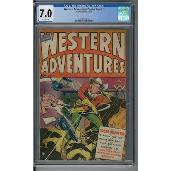 Western Adventures Comics nn (#1) CGC 7.0 (OW) *2086115017*