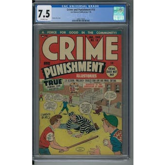 Crime and Punishment #10 CGC 7.5 (OW) *2086116005*