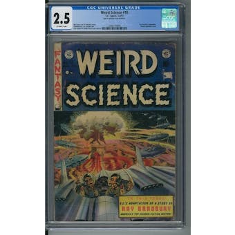 Weird Science #18 CGC 2.5 (OW) *2086116009*