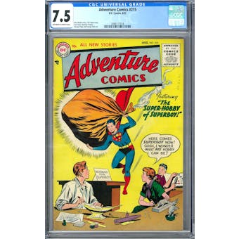 Adventure Comics #215 CGC 7.5 (OW-W) *2086117018*