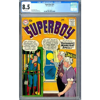 Superboy #65 CGC 8.5 (W) *2086118002*