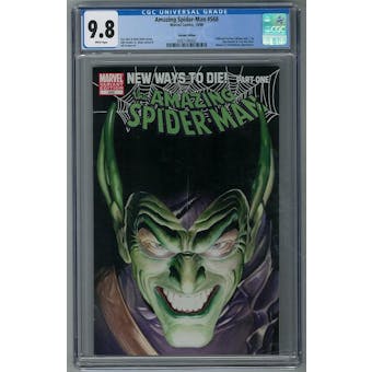 Amazing Spider-Man #568 CGC 9.8 (W) Alex Ross Variant *2087106002*