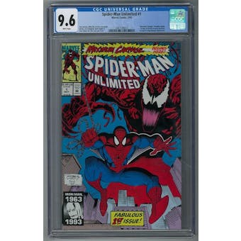 Spider-Man Unlimted #1 CGC 9.6 (W) *2087106013*