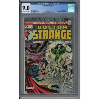 Doctor Strange #6 CGC 9.0 (OW-W) *2087724001*