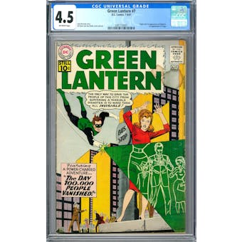 Green Lantern #7 CGC 4.5 (OW) *2087733001*