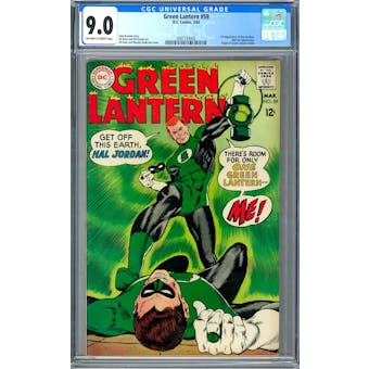 Green Lantern #59 CGC 9.0 (OW-W) *2087733002*