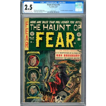 Haunt of Fear #18 CGC 2.5 (OW-W) *2087733015*