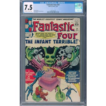 Fantastic Four #24 CGC 7.5 (OW-W) *2087734010* Fantastic2020Series - (Hit Parade Inventory)