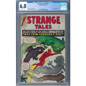 Strange Tales #109 CGC 6.0 (OW) *2087734020*