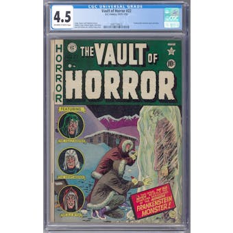 Vault of Horror #22 CGC 4.5 (OW-W) *2087734022*