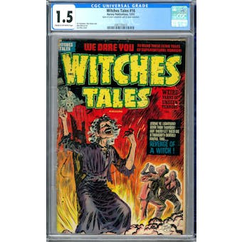 Witches Tales #16 CGC 1.5 (C-OW) *2087735010*