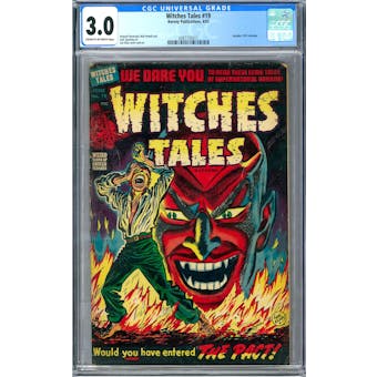 Witches Tales #19 CGC 3.0 (C-OW) *2087735011*