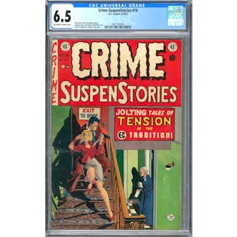 Crime SuspenStories #18 CGC 6.5 (OW-W) *2087735016*