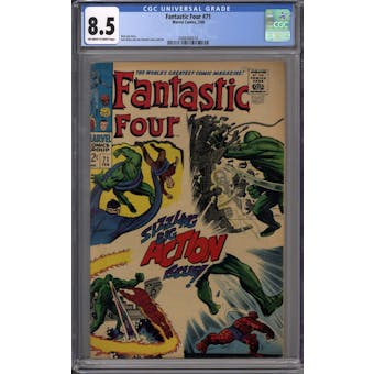 Fantastic Four #71 CGC 8.5 (OW-W) *2088366018*