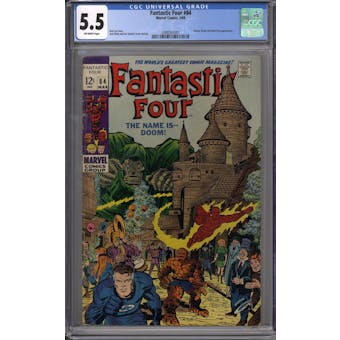 Fantastic Four #84 CGC 5.5 (OW) *2088367001*