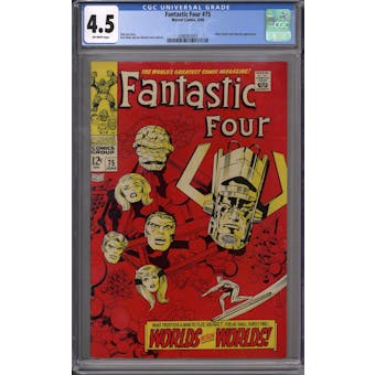 Fantastic Four #75 CGC 4.5 (OW) *2088367003*