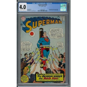 Superman #184 CGC 4.0 (OW-W) *2088367005*