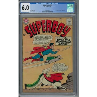 Superboy #109 CGC 6.0 (C-OW) *2088368014*