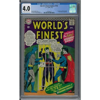 World's Finest Comics #156 CGC 4.0 (OW-W) *2088368017*