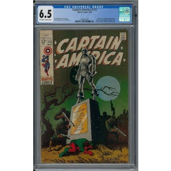 Captain America #113 CGC 6.5 (OW-W) *2088506002*
