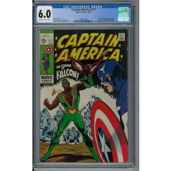 Captain America #117 CGC 6.0 (OW-W) *2088506003*