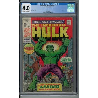 Incredible Hulk Annual #2 CGC 4.0 (OW-W) *2088506005*