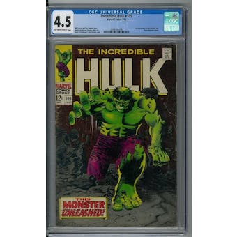 Incredible Hulk #105 CGC 4.5 (OW-W) *2088506008*