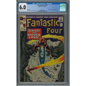 Fantastic Four #47 CGC 6.0 (OW-W) *2088507003*