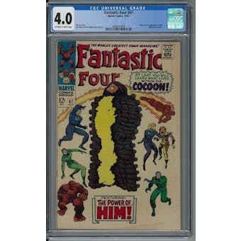 Fantastic Four #67 CGC 4.0 (OW-W) *2088507009*