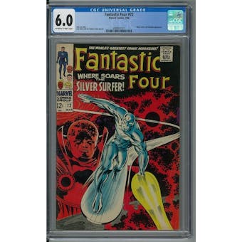 Fantastic Four #72 CGC 6.0 (OW-W) *2088507011*