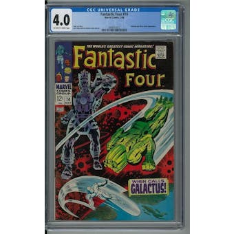 Fantastic Four #74 CGC 4.0 (OW-W) *2088507012*