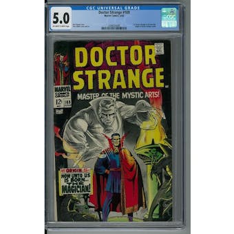 Doctor Strange #169 CGC 5.0 (OW-W) *2088626006*