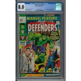 Marvel Feature #1 CGC 8.0 (OW-W) *2088626007*
