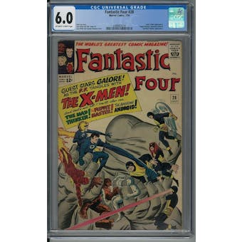 Fantastic Four #28 CGC 6.0 (OW-W) *2088807014* Fantastic2020Series - (Hit Parade Inventory)