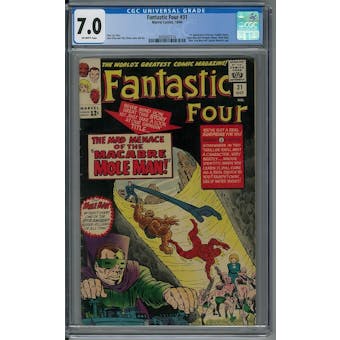 Fantastic Four #31 CGC 7.0 (OW) *2088807016*