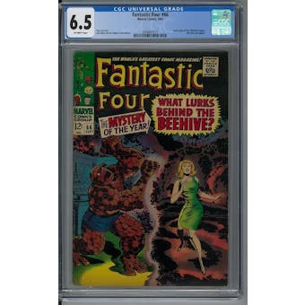 Fantastic Four #66 CGC 6.5 (OW) *2088807017*
