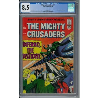 Mighty Crusaders #2 CGC 8.5 (W) *2088807022*