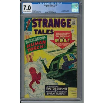Strange Tales #117 CGC 7.0 (OW-W) *2088808004*
