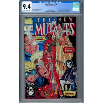 New Mutants #98 CGC 9.4 (OW-W) *2088940002*