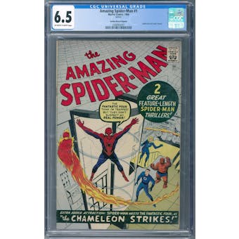 Amazing Spider-Man #1 CGC 6.5 (OW-W) Golden Record *2088963001*