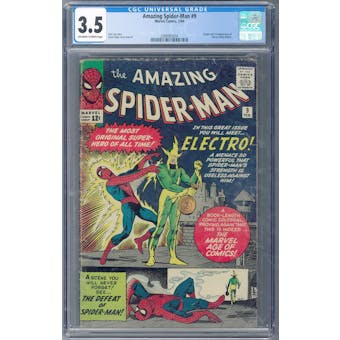 Amazing Spider-Man #9 CGC 3.5 (OW-W) *2088963004*