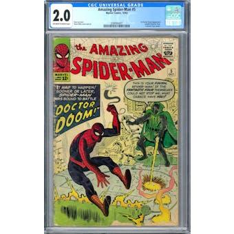 Amazing Spider-Man #5 CGC 2.0 (OW-W) *2088964001*