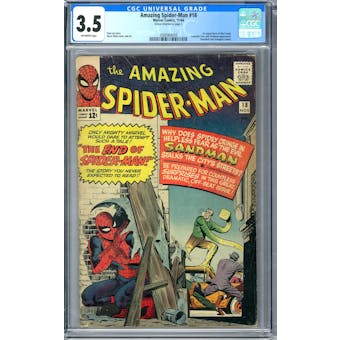 Amazing Spider-Man #18 CGC 3.5 (OW) *2088964009*