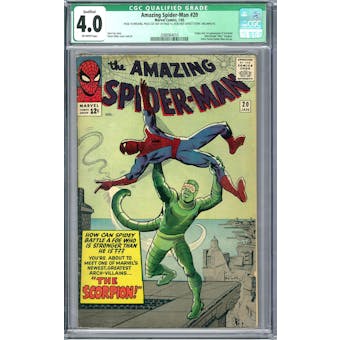 Amazing Spider-Man #20 CGC 4.0 Qualified (OW) *2088964010*