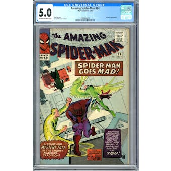 Amazing Spider-Man #24 CGC 5.0 (OW-W) *2088964012*