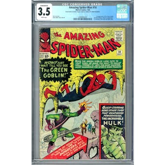 Amazing Spider-Man #14 CGC 3.5 (W) Conserved *2088965005* 150+ Issue Lot!